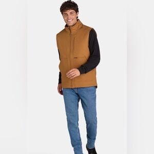 Brahma Men's Work Vest Brown Sizes 2XL (50-52)